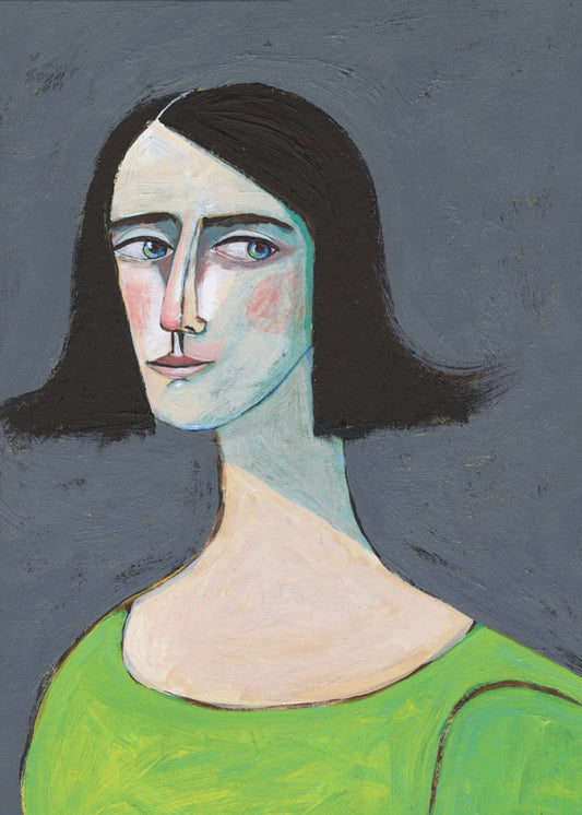 Frauenporträt – Schau niemals zurück | Poster