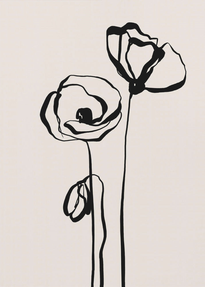 Mohnblume 1 | Leinwand