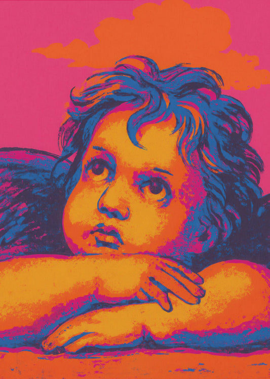 Lebendige Cherub-Träume | Leinwand
