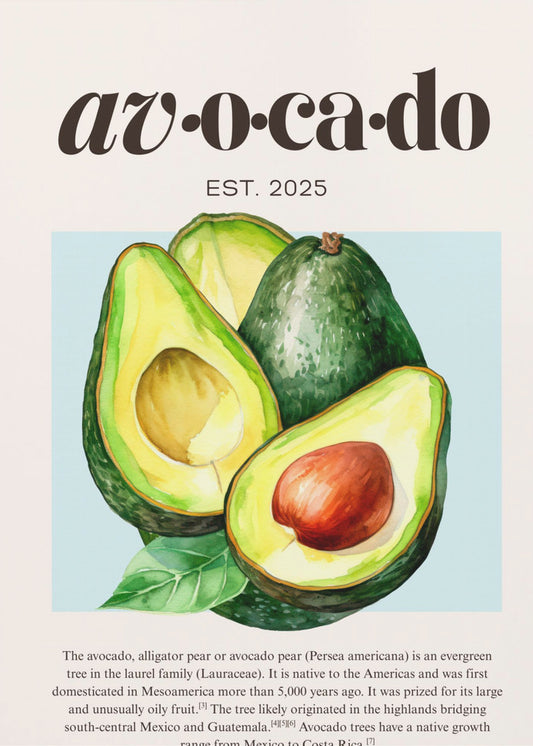 Avocado | Leinwand