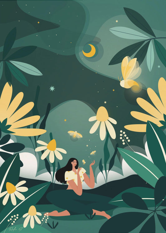 Sommernacht | Leinwand