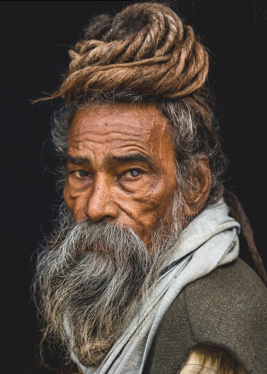 Porträt eines Sadhu... | Poster