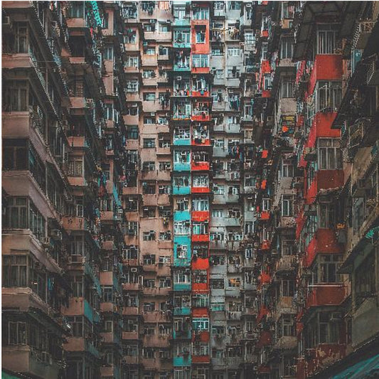 Wohnungen in Hongkong | Leinwand