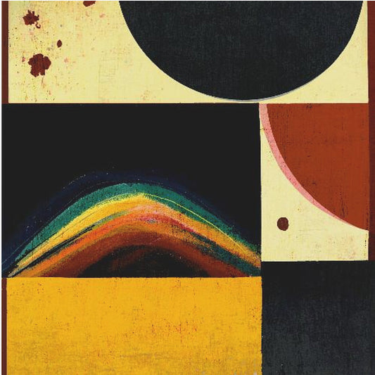 Abstrakte Sonnenfinsternis | Leinwand
