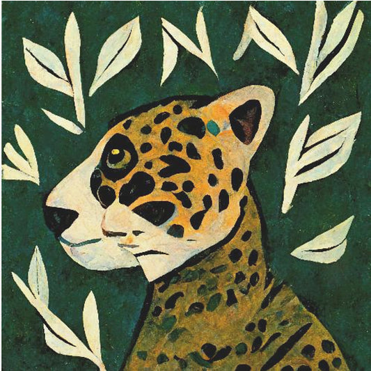 Jaguars Blick | Leinwand