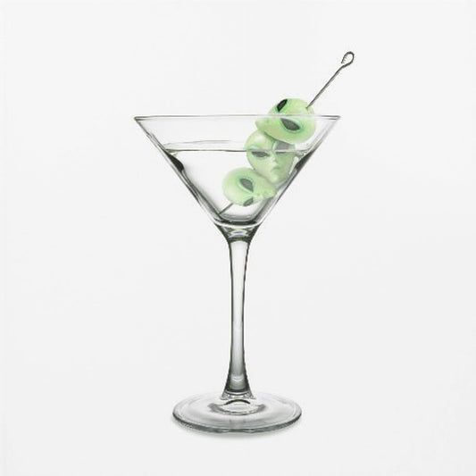 UFO Martini | Leinwand