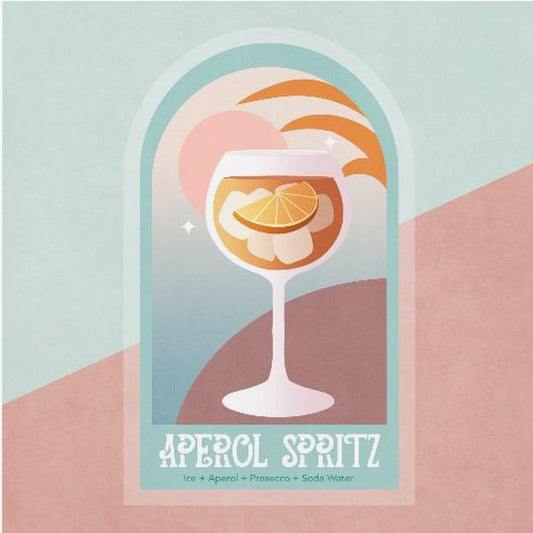 Sunset Sip Delight | Poster
