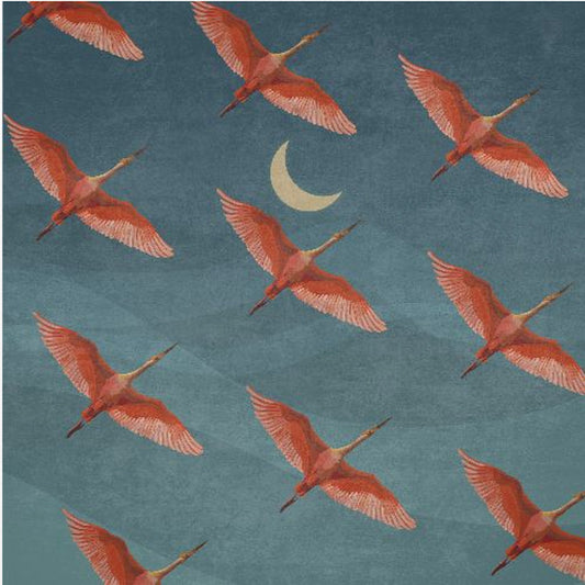 Crimson Flight Nights | Leinwand