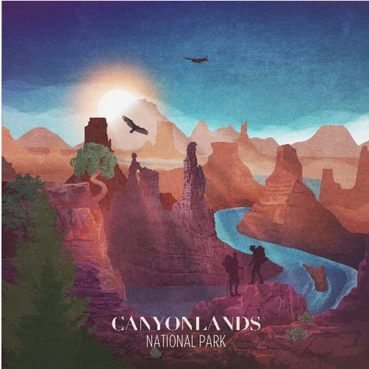 Canyon Sonnenaufgang Vista | Leinwand
