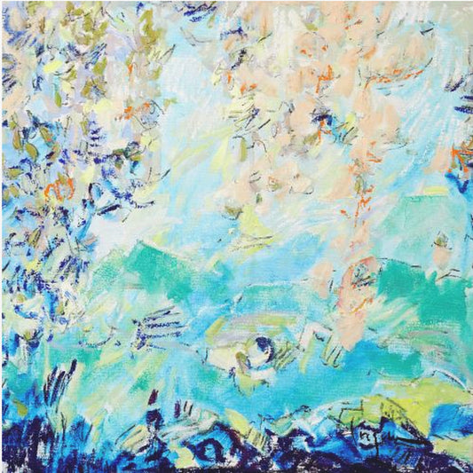 Expressionistisches farbenfrohes Abstraktes | Leinwand