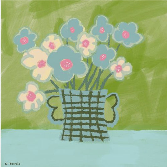 Blaue Blumen | Poster