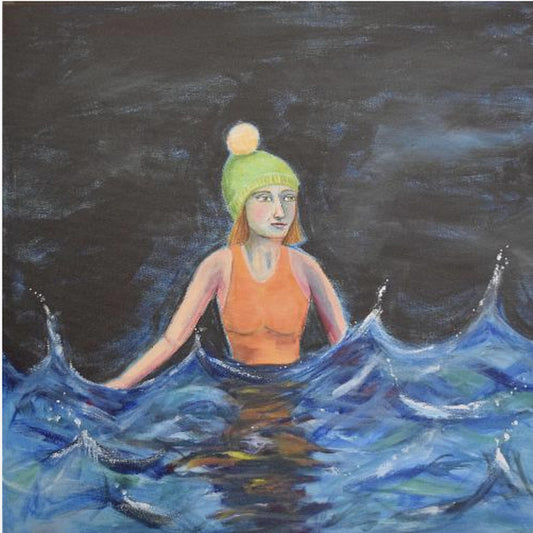 Wildes Schwimmen | Leinwand