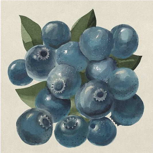 Blaubeeren | Leinwand