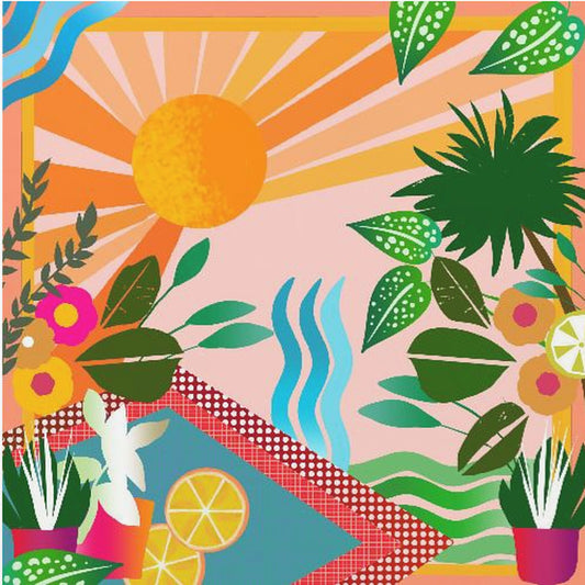 Tropisches Hygge | Poster