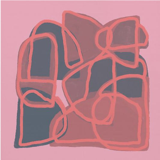 Rosa Abstrakt | Leinwand