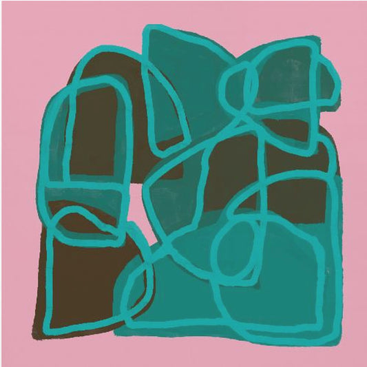 Rosa Abstrakt | Leinwand