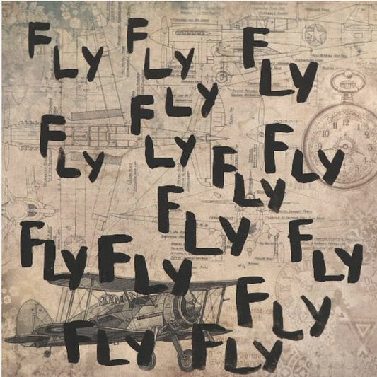 Letter Art [Fliege] | Leinwand