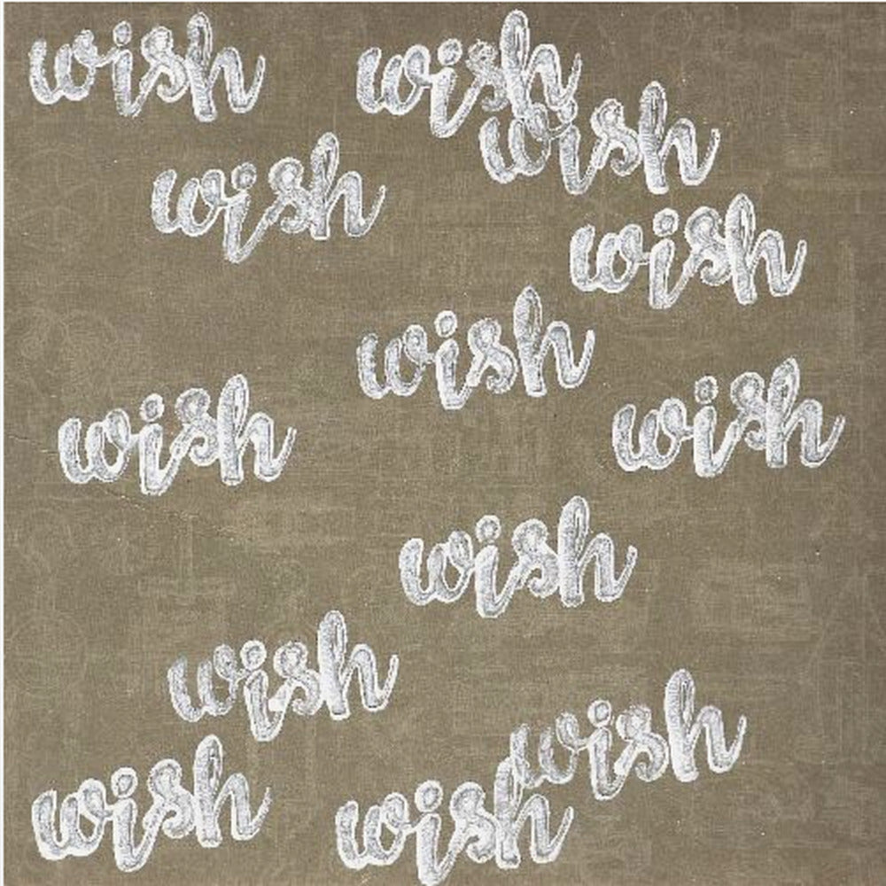 Buchstabenkunst [Wunsch] | Poster