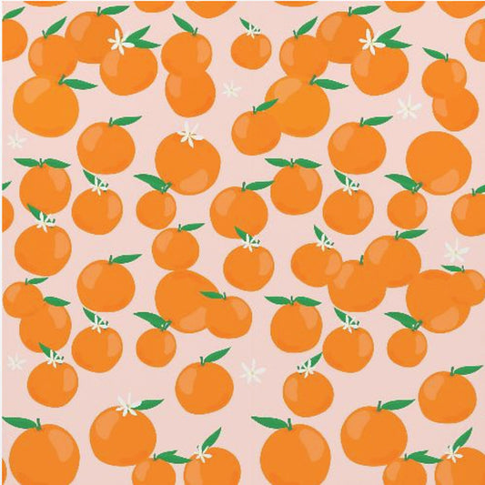 Orangenmuster | Leinwand