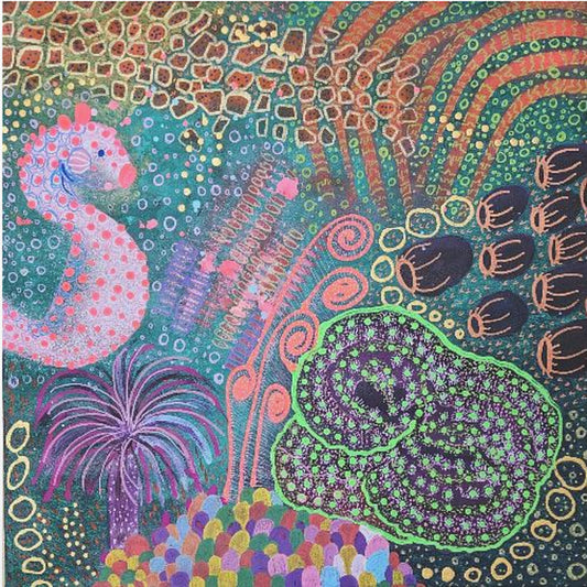 Seahorse In the Rainforest In the Sea 2 | Canvas