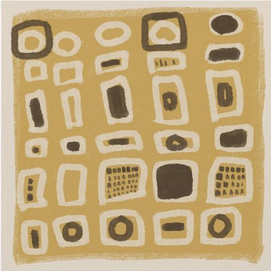 Quadratisch Abstrakt | Leinwand