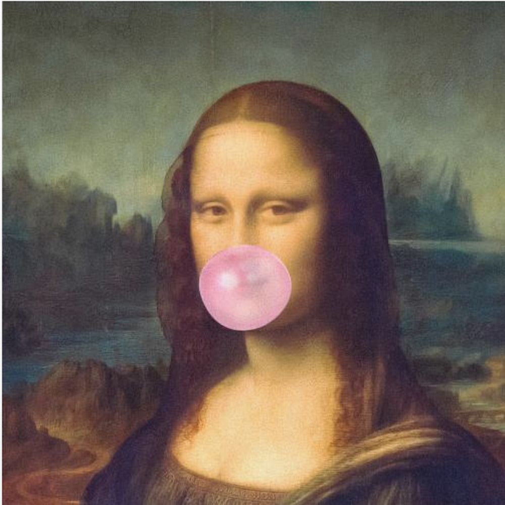 Mona Lisa Kaugummi | Leinwand