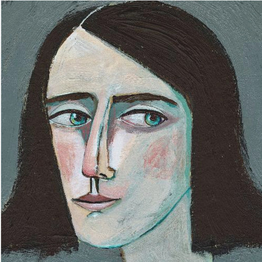 Gesicht Frau Portrait - Niemals zurückblicken | Leinwand