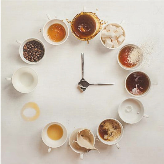 Es ist immer Kaffeezeit | Poster